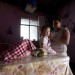 Mildred during one of many interviews, with her daughter Adriana